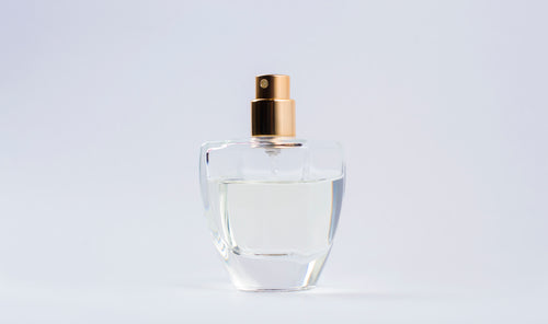 bottle of musk perfume