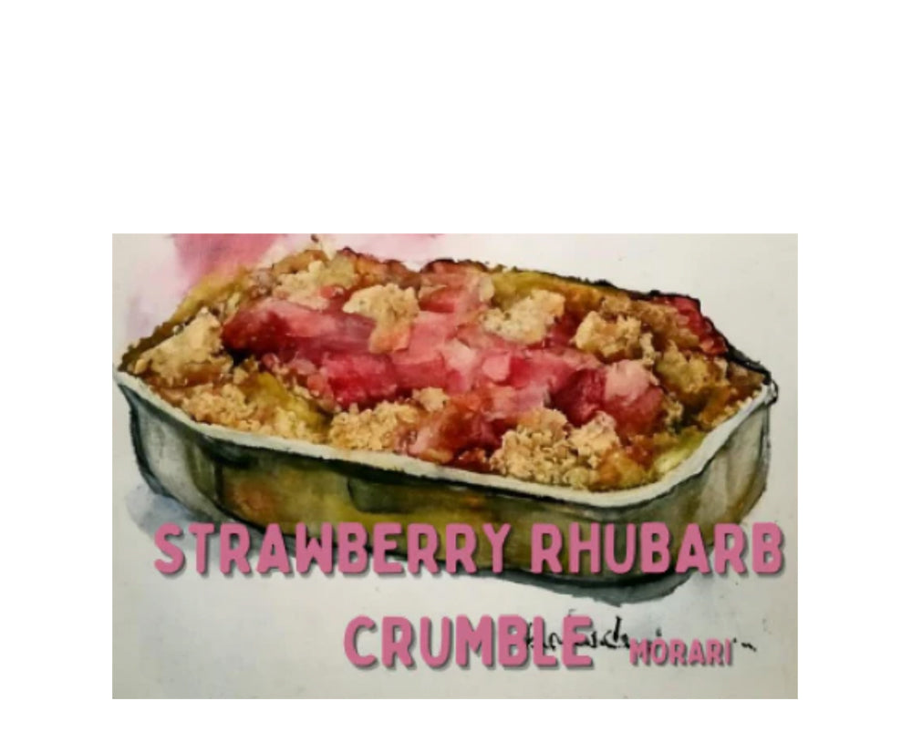 Morari Strawberry Rhubarb Crumble Perfume Oil Sample