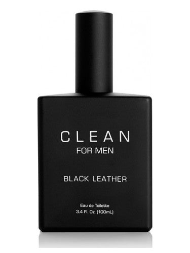 Clean Black Leather for Men Sample
