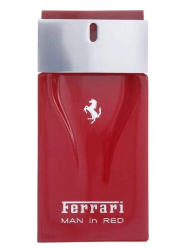 Ferrari Man in Red Sample