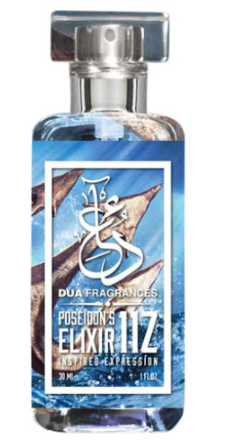 Dua Poseidon's Elixir 11ZZ (imitation of Creed Aventus batch 11ZZ01) Sample